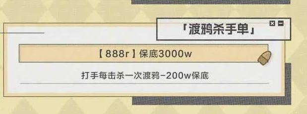 渡鸦杀手单趣味单图片