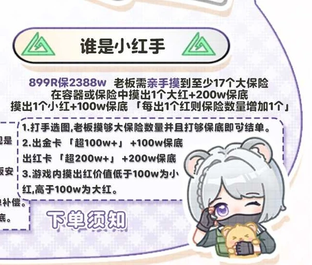 谁是小红手趣味单图片
