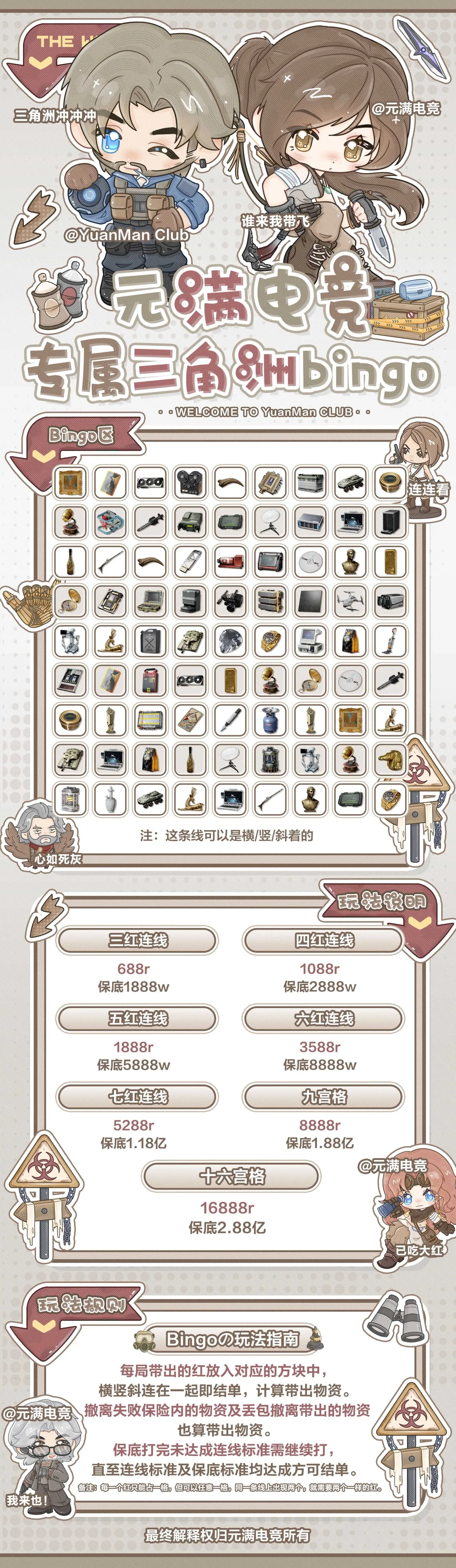 元满电竞专属三角洲bingo详情图片1