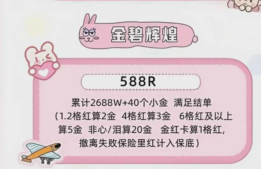 金碧辉煌趣味单图片