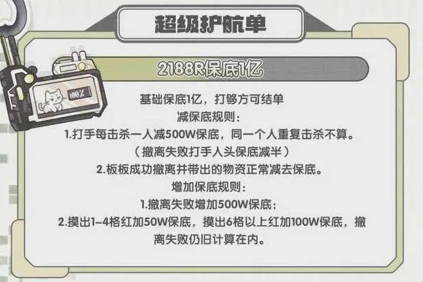 超级护航趣味单图片