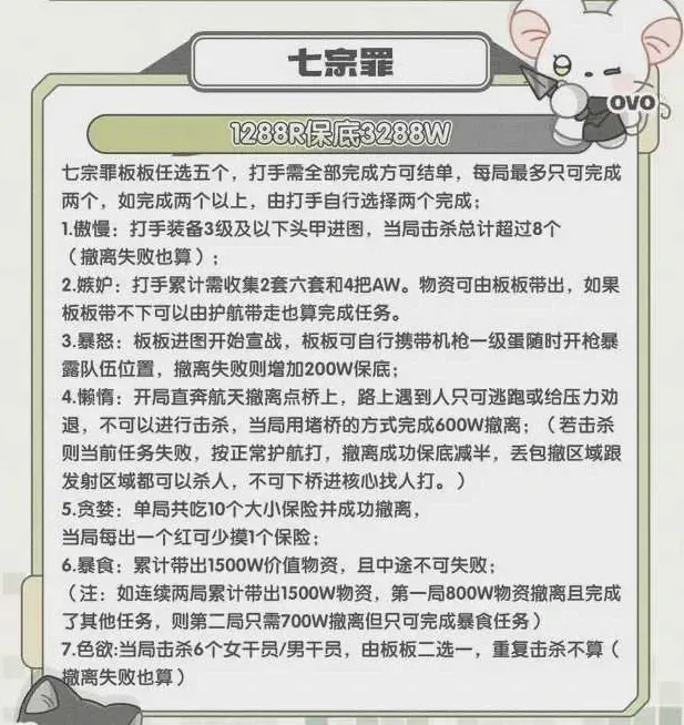 天霸俱乐部七宗罪详情图片1