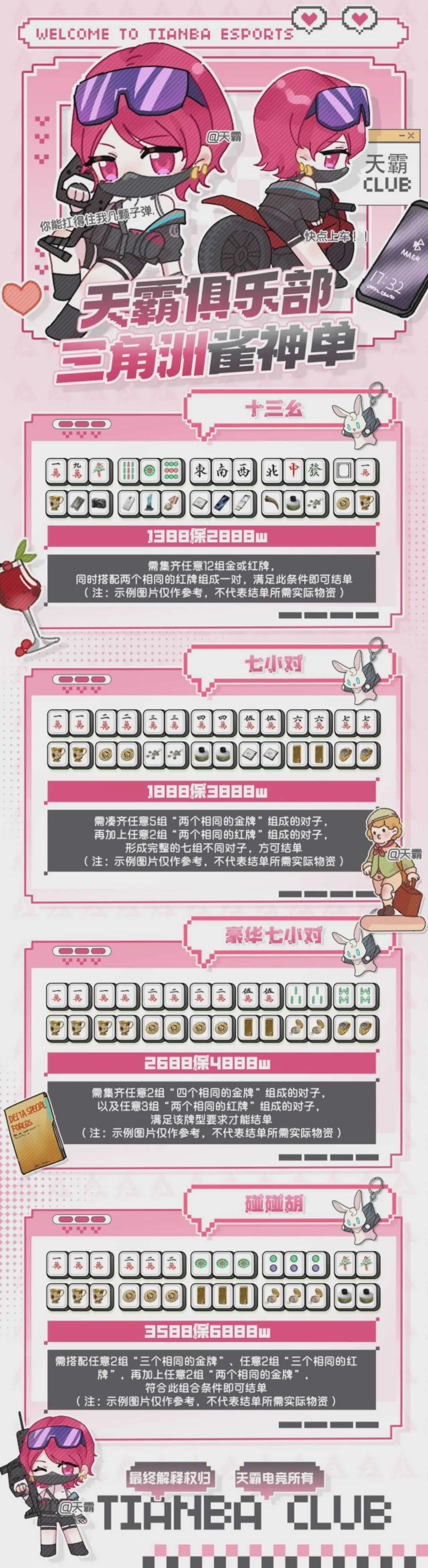 三角洲雀神单趣味单图片