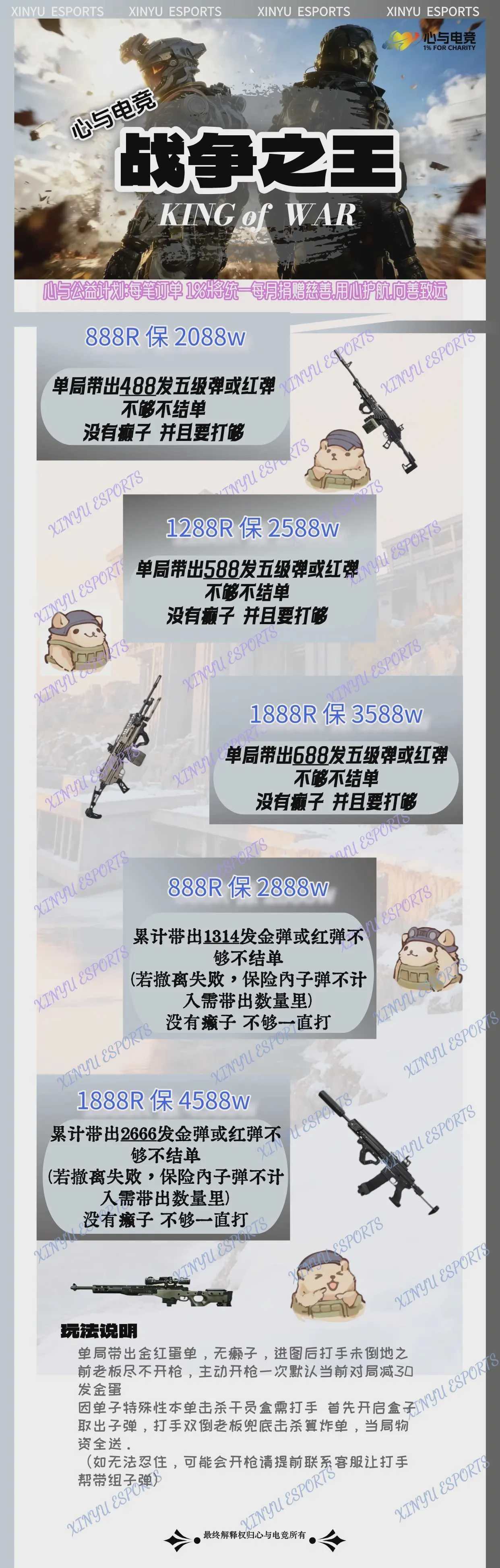 战争之王趣味单图片