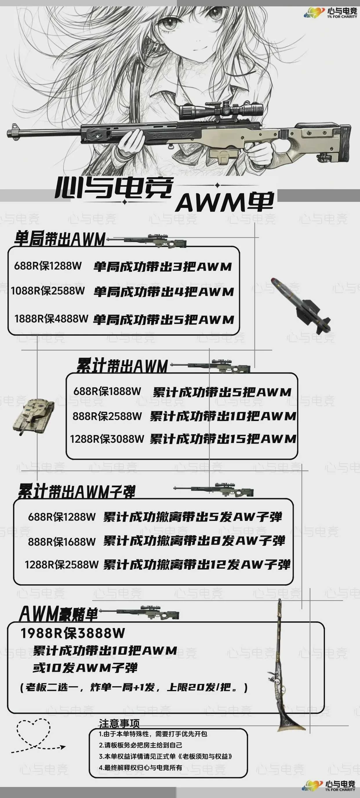 awm单趣味单图片