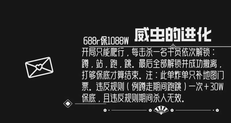 威虫的进化趣味单图片