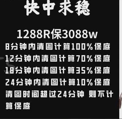 快中求稳趣味单图片