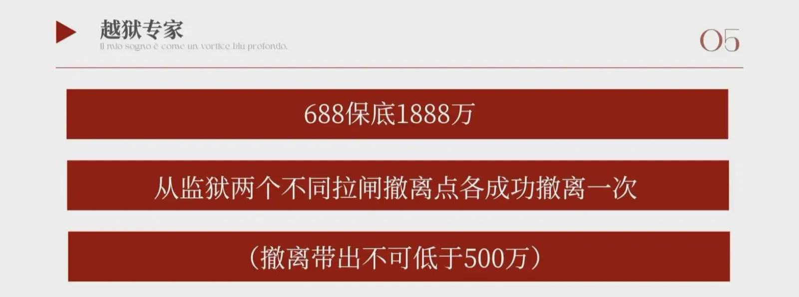心晚电竞越狱专家详情图片1