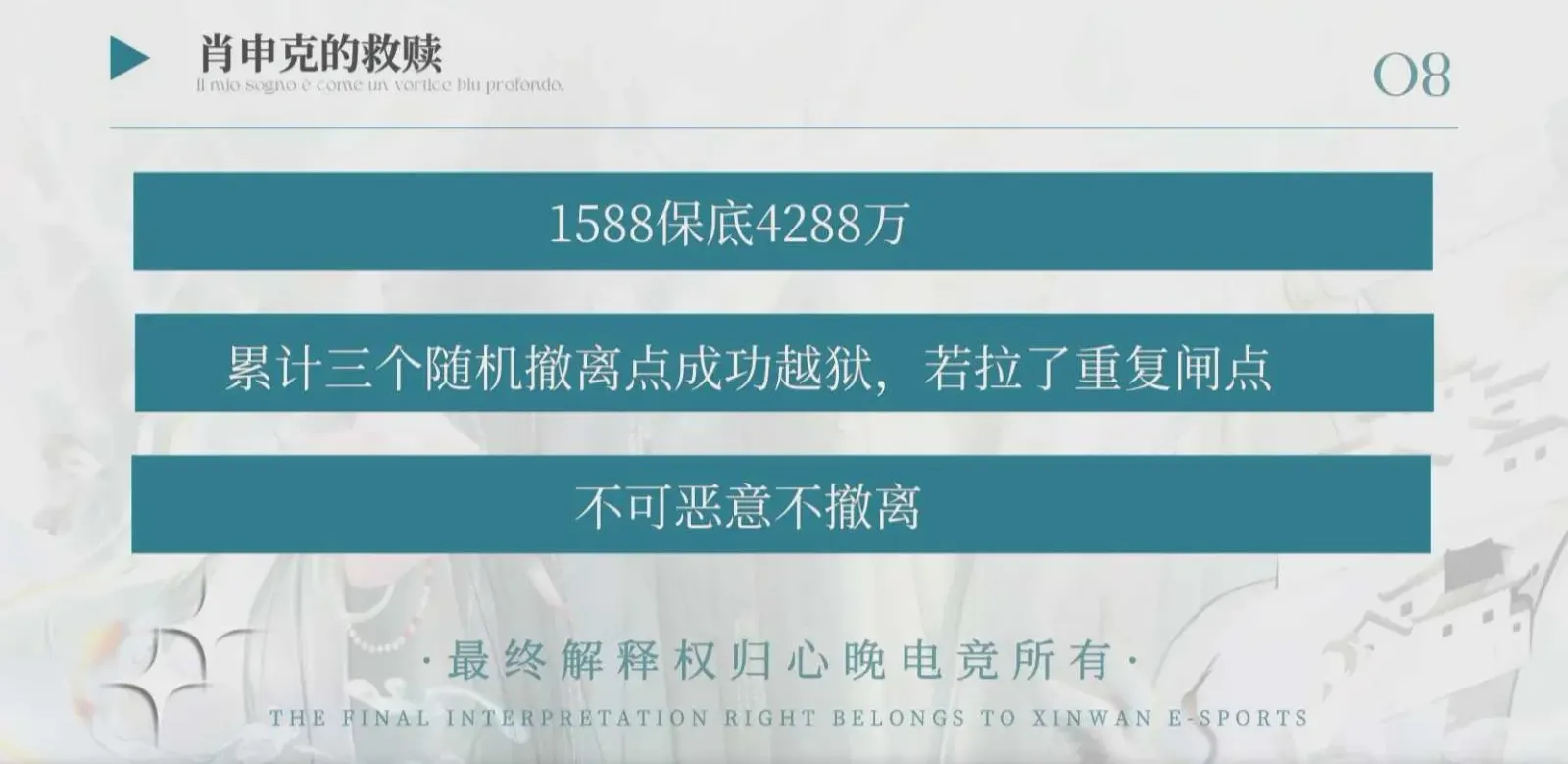 心晚电竞肖申克的救赎详情图片1