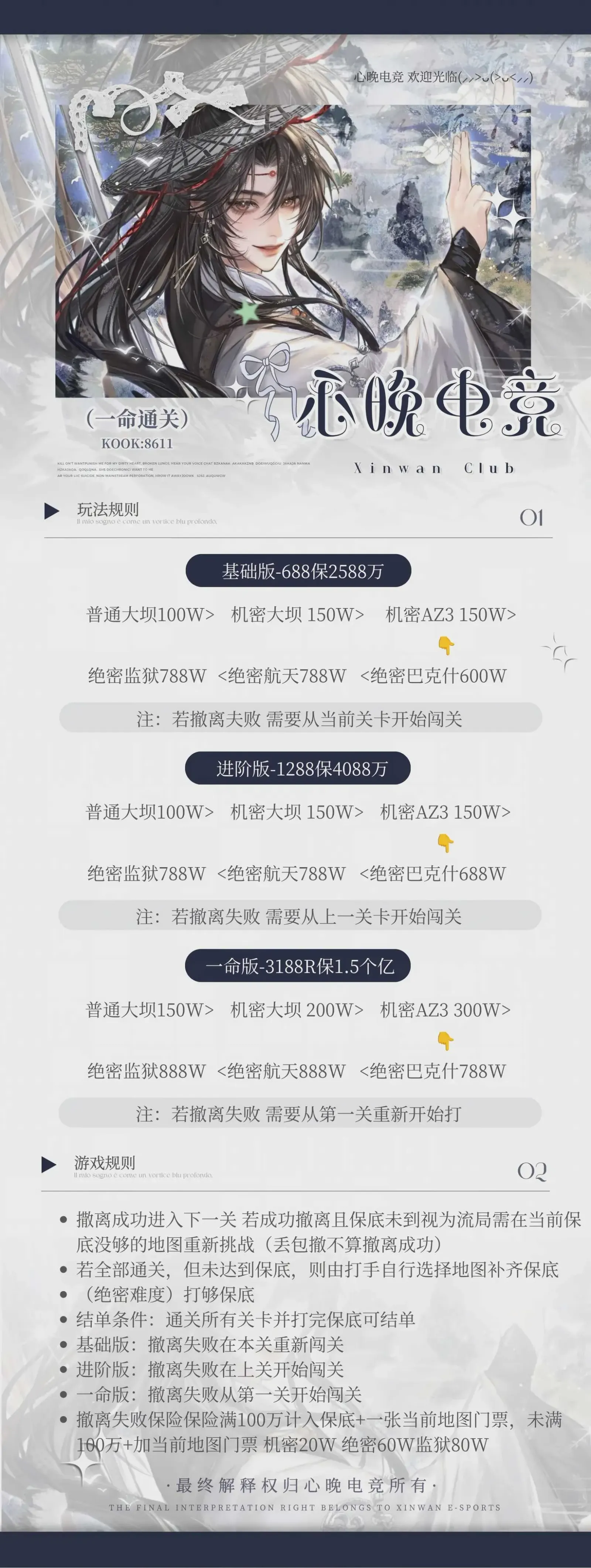 心晚电竞一命通关详情图片1