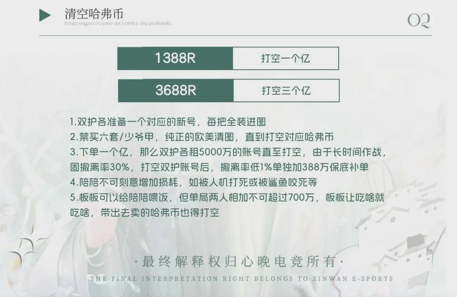 心晚电竞清空哈佛币详情图片1