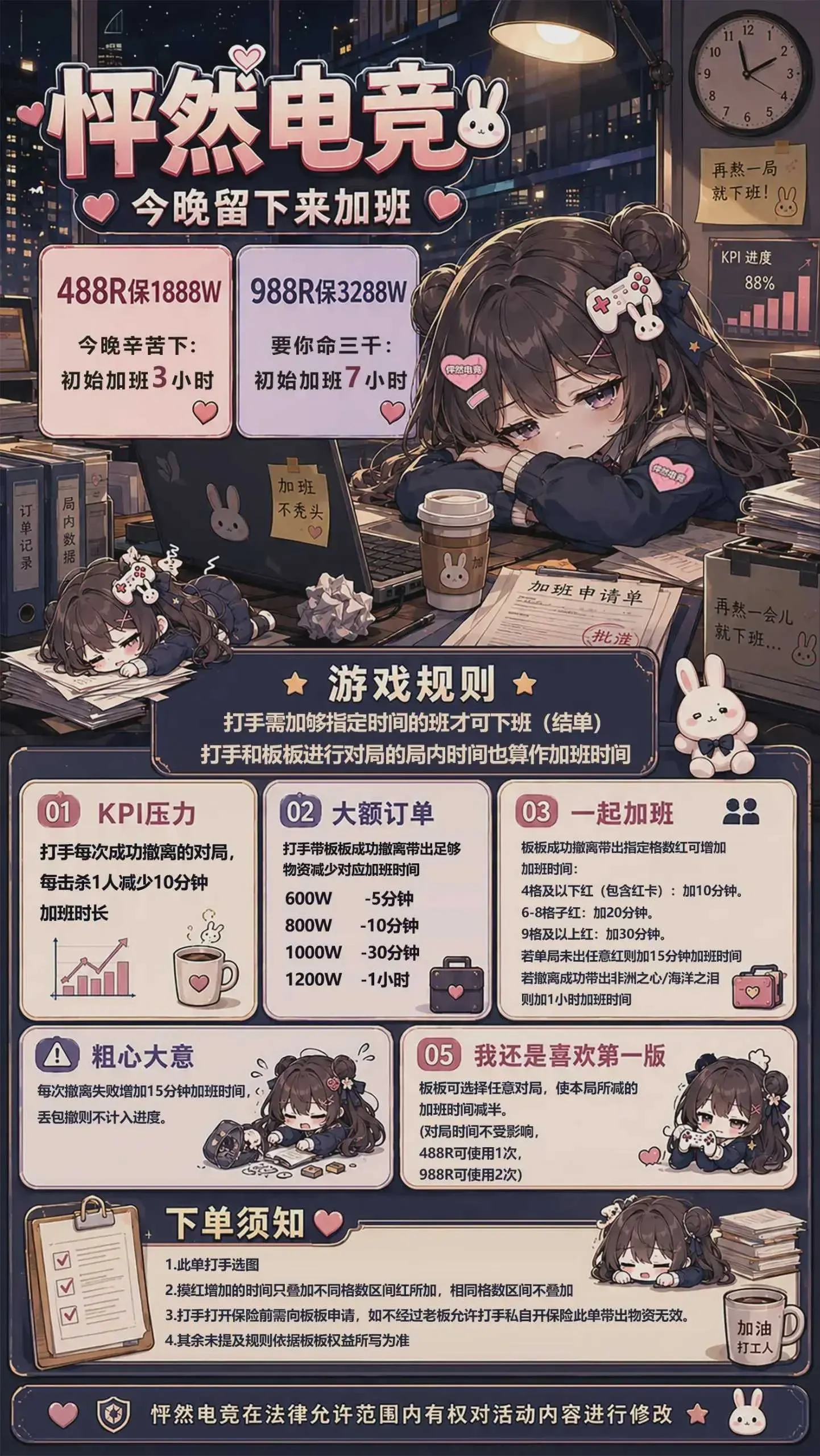 怦然电竞今晚留下来加班详情图片1