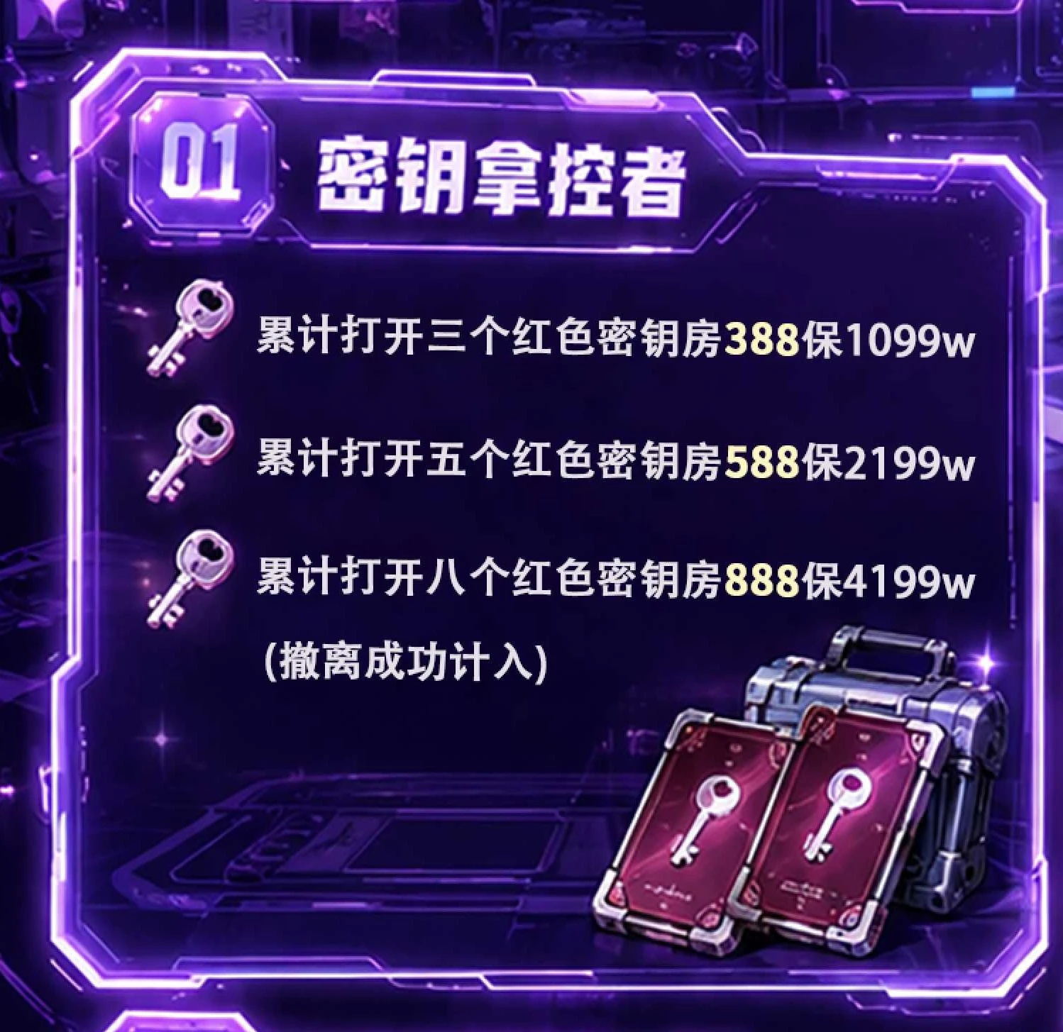 密钥拿控者趣味单图片