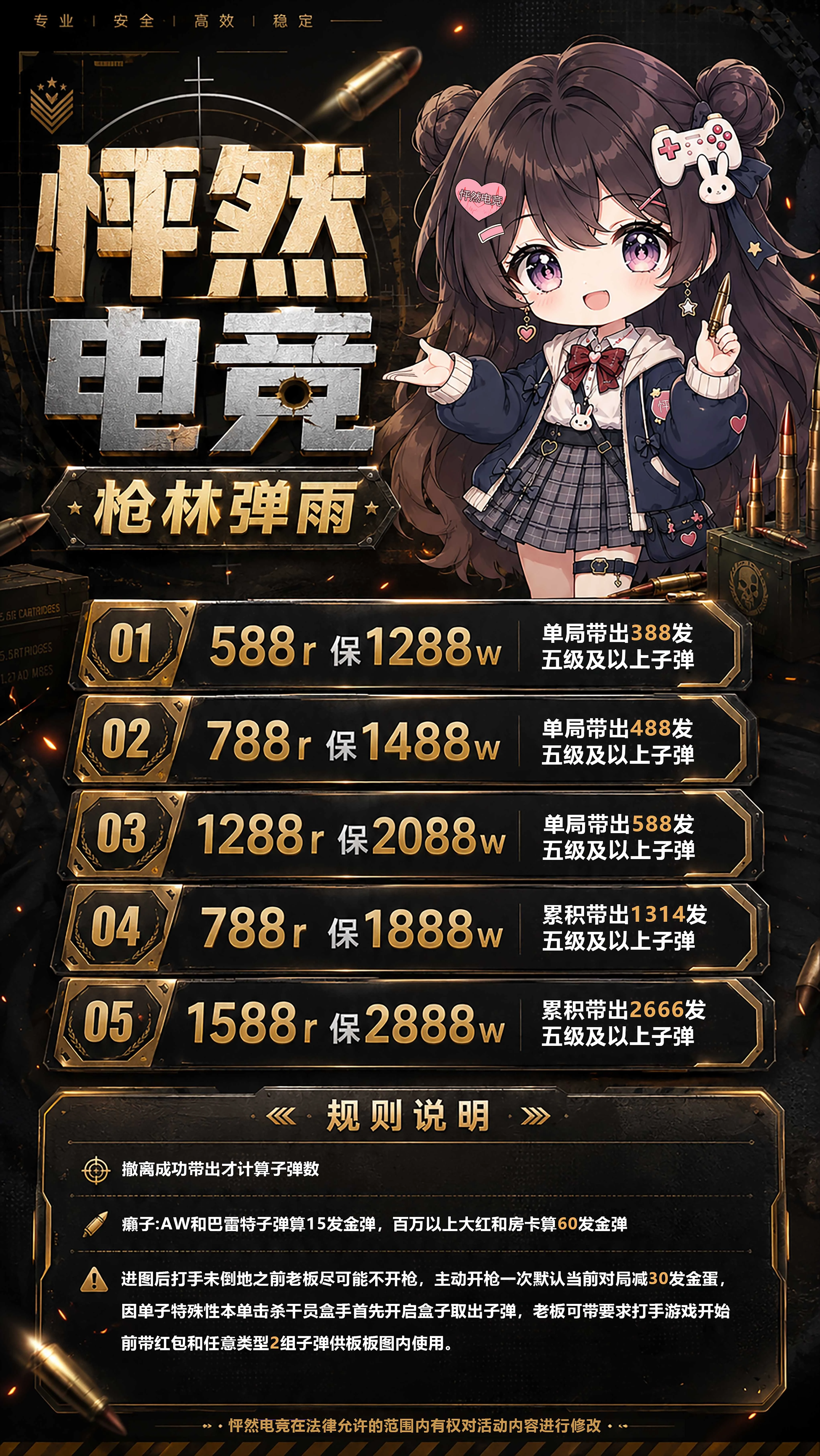 枪林弹雨趣味单图片