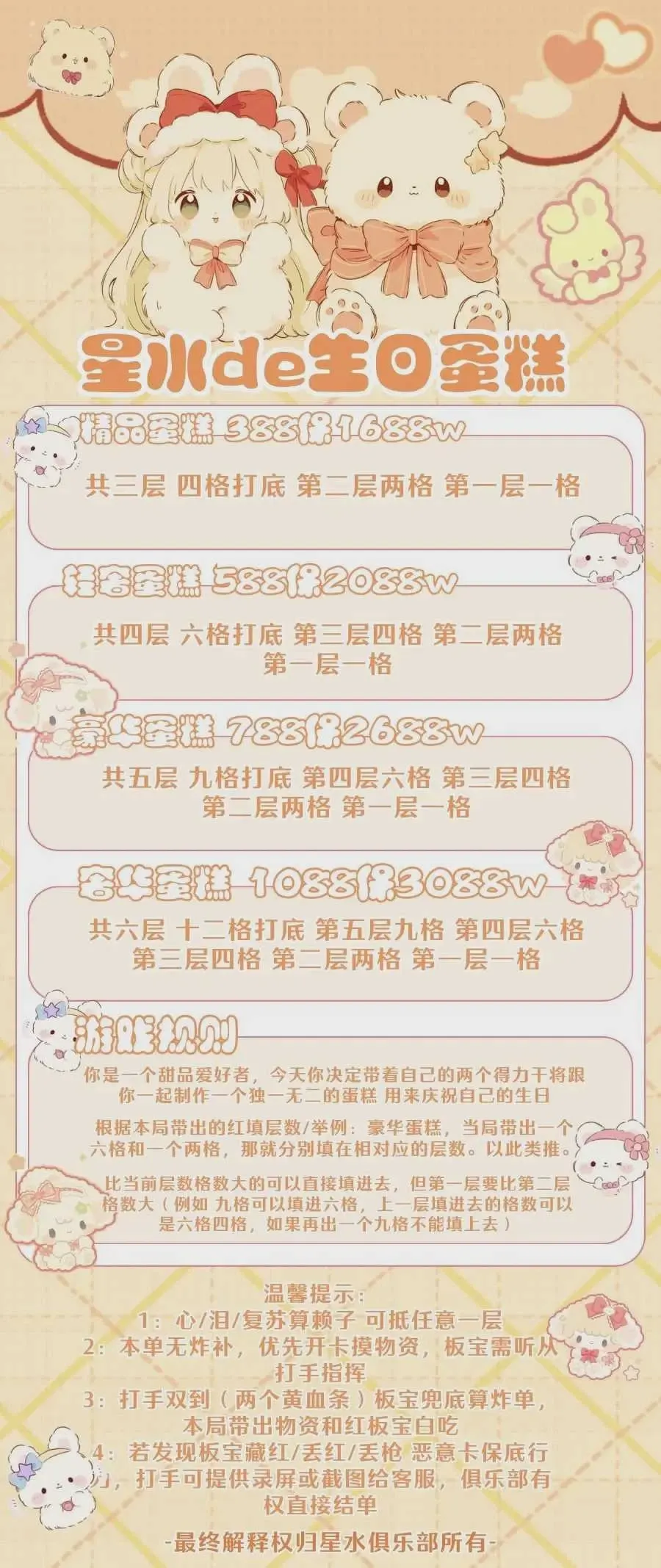 星水电竞生日蛋糕详情图片1
