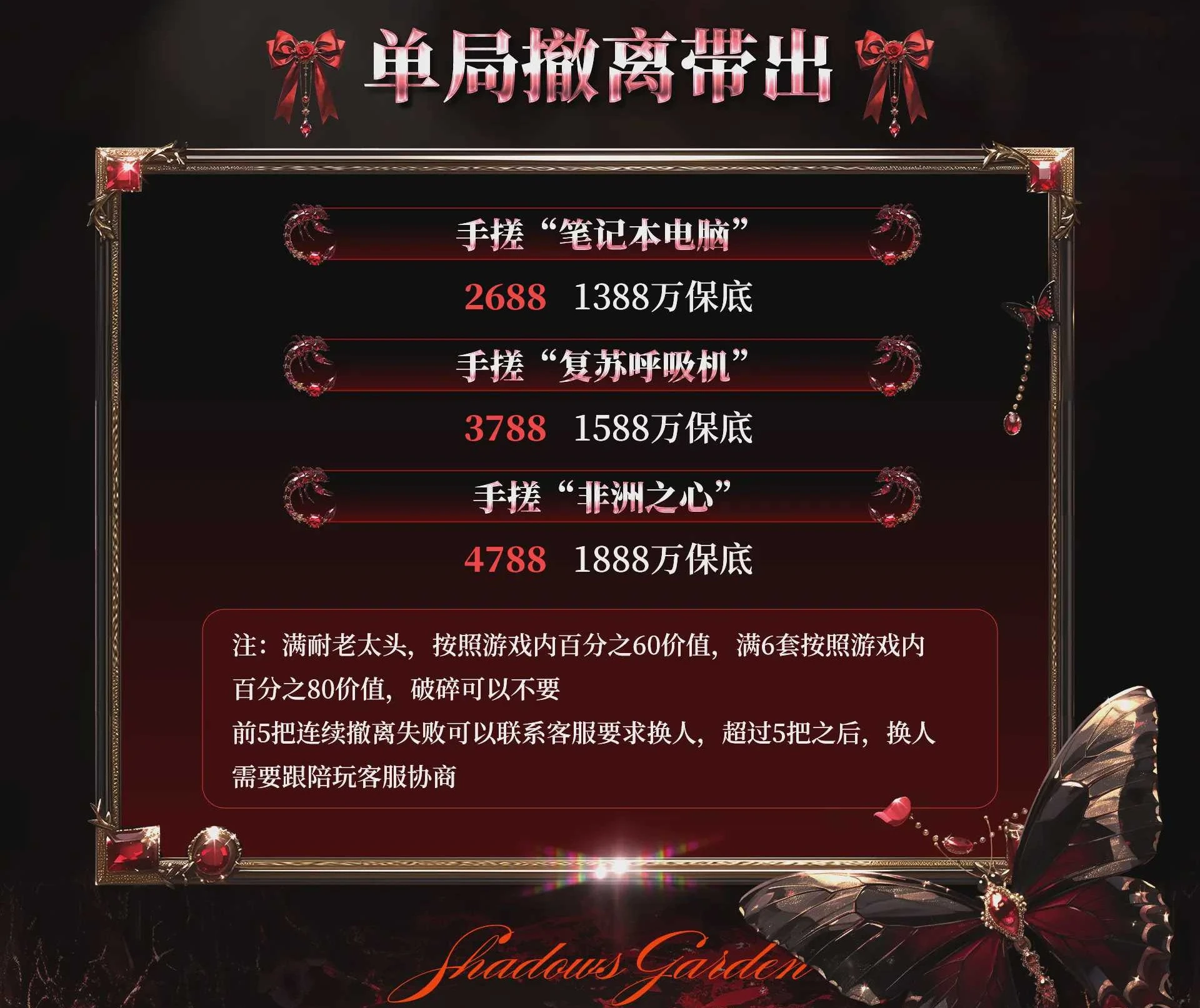 单局撤离带出趣味单图片