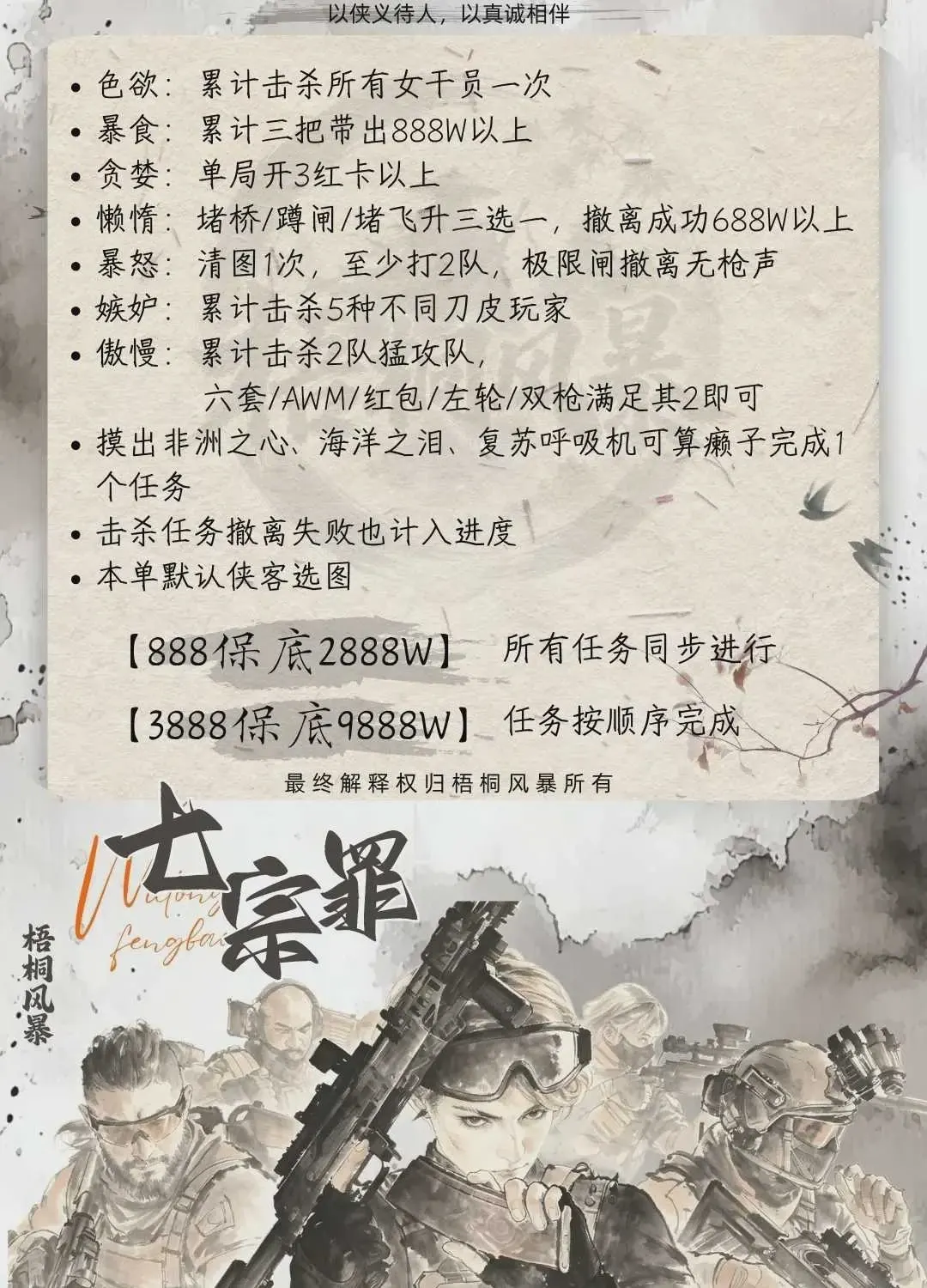 梧桐风暴电竞七宗罪详情图片1
