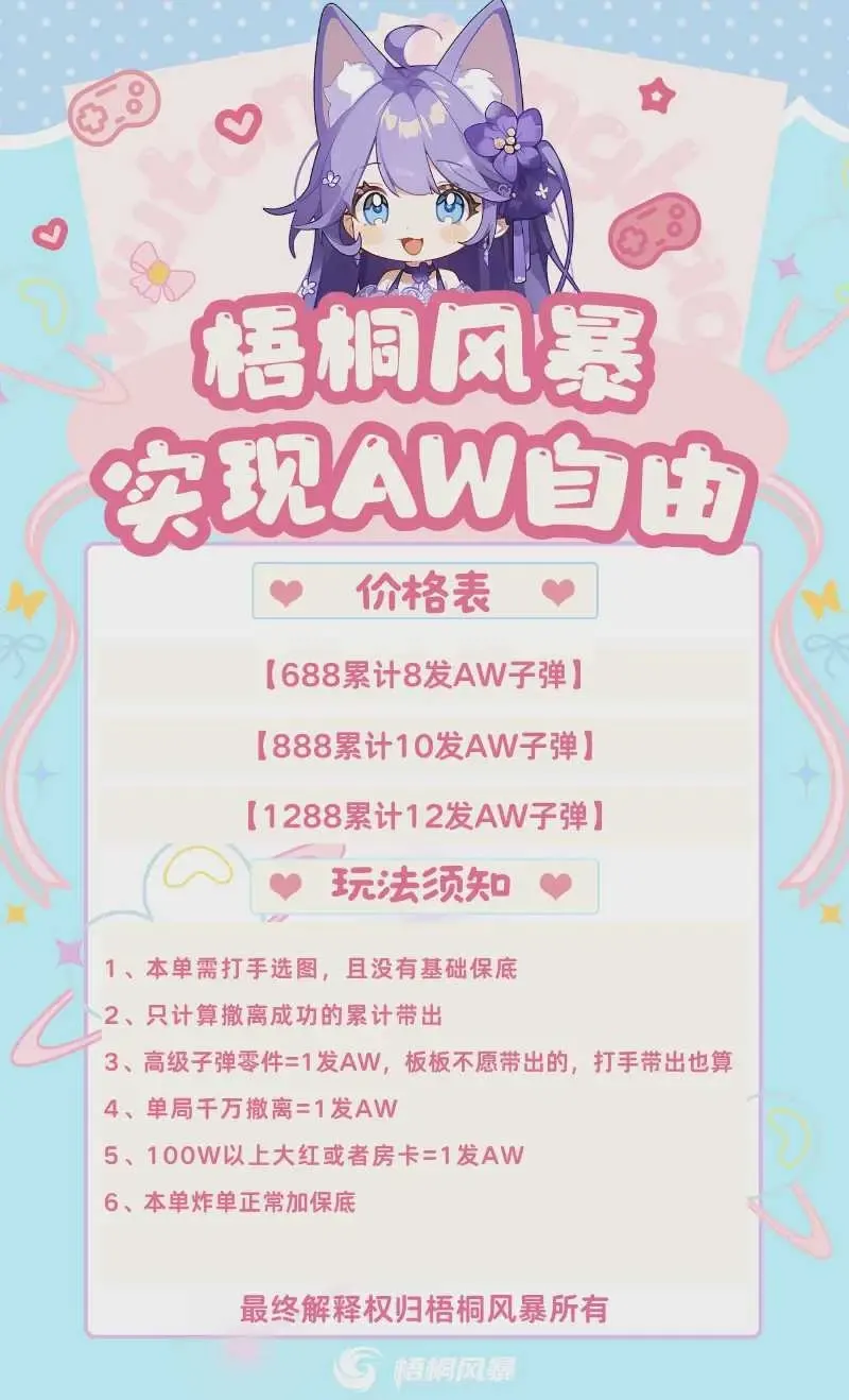 梧桐风暴电竞实现AW自由详情图片1
