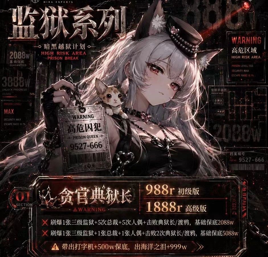 贪官典狱长趣味单图片