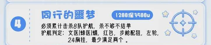 同行的噩梦趣味单图片