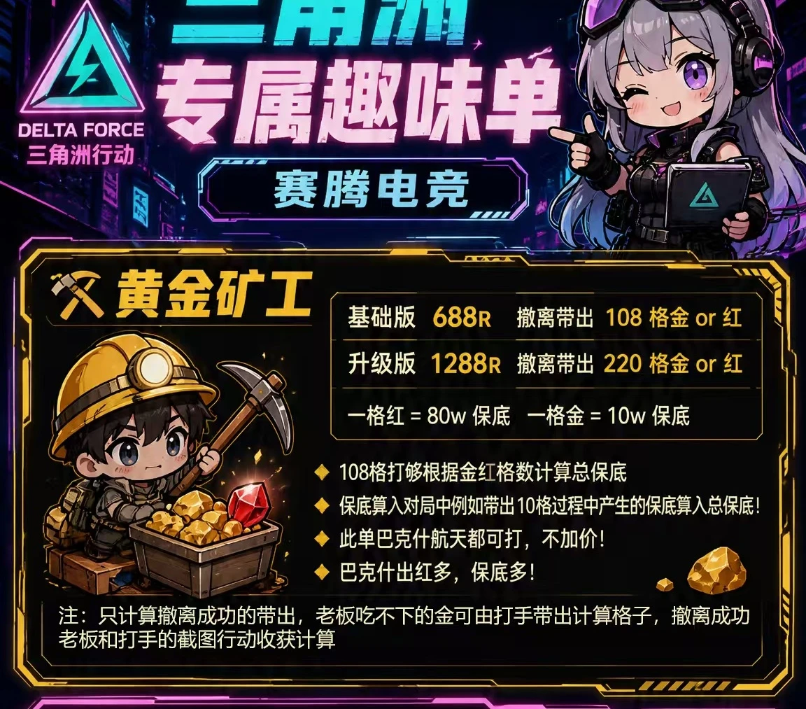 黄金矿工趣味单图片