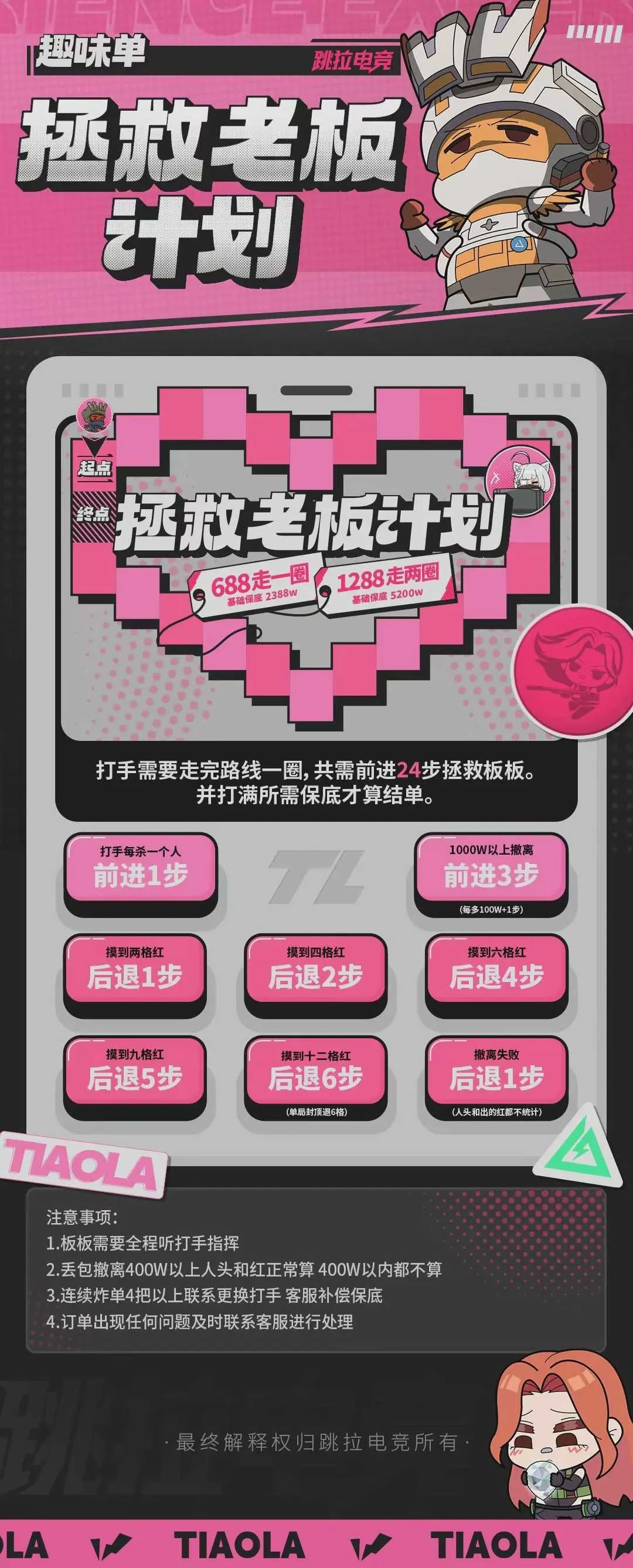 拯救老板计划趣味单图片