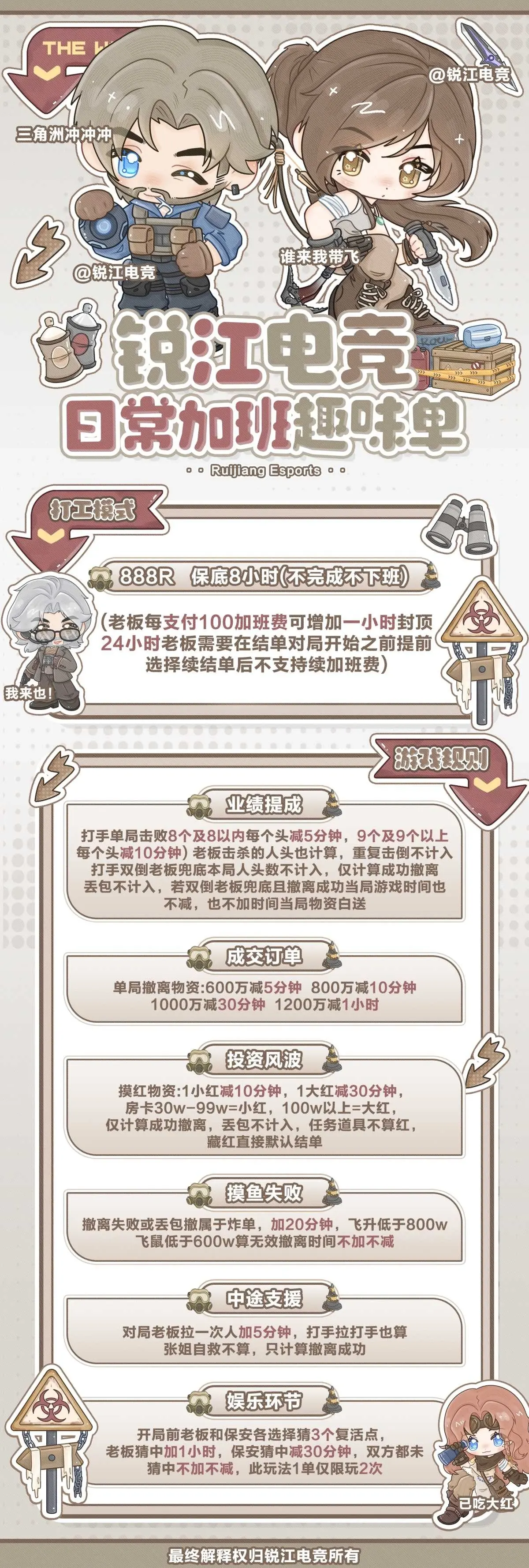 锐江电竞日常加班详情图片1