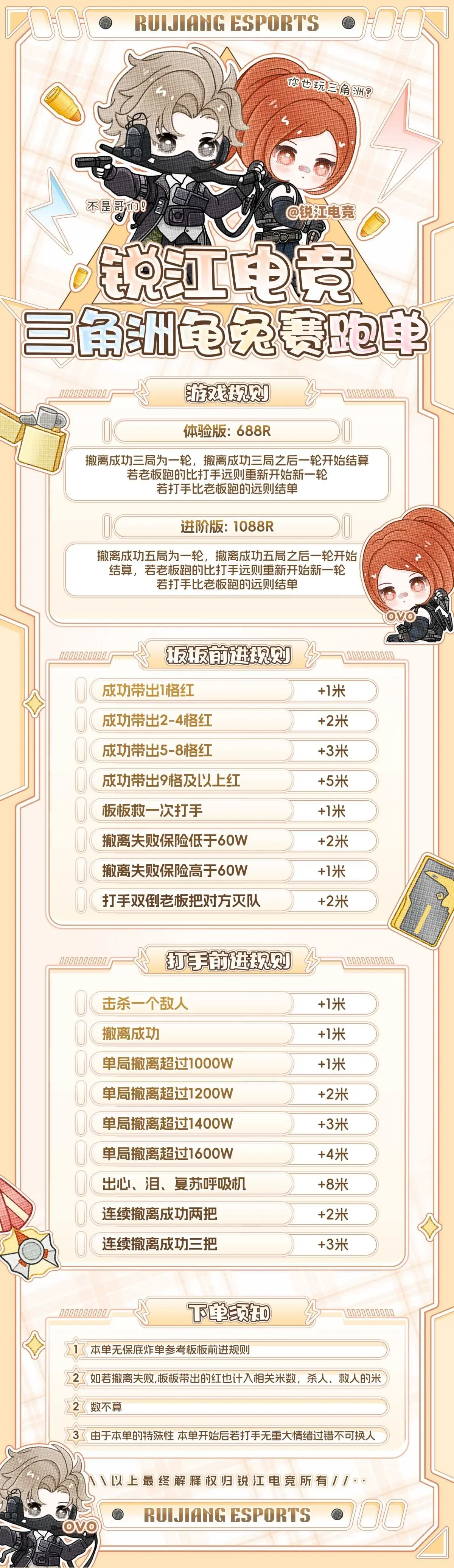 锐江电竞龟兔赛跑详情图片1