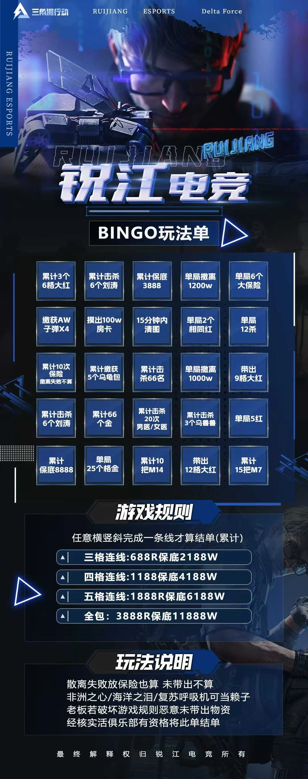 bingo玩法单趣味单图片