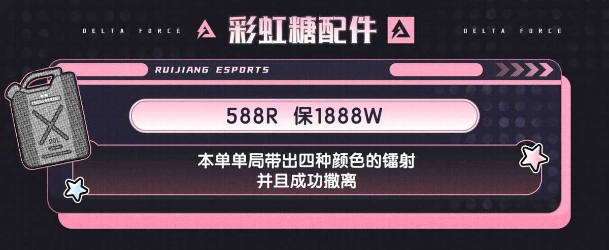 彩虹糖配件趣味单图片