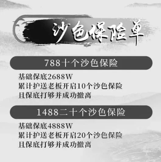 锐江电竞沙色保险单详情图片1