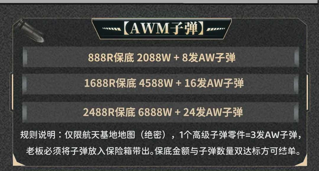 AWM子弹趣味单图片