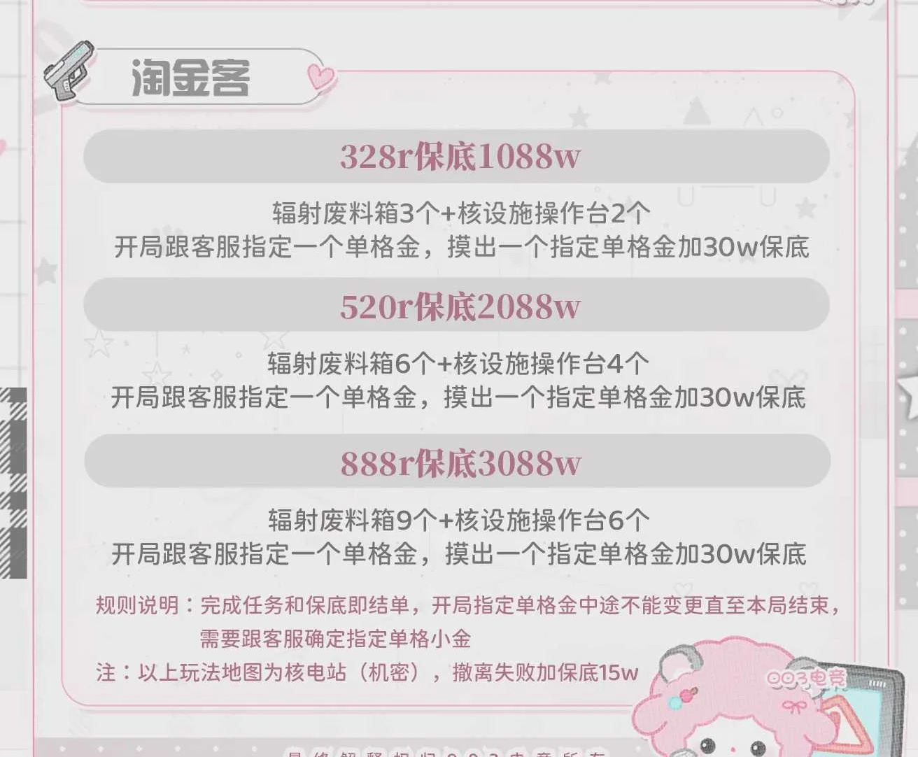 淘金客趣味单图片