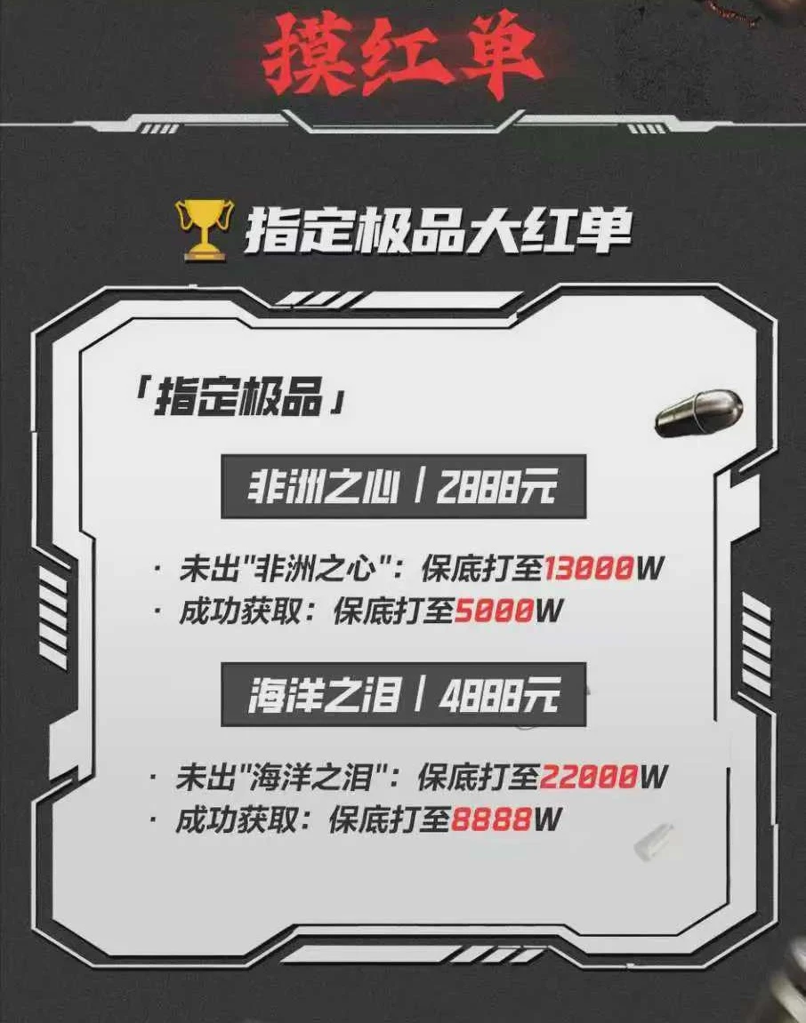 指定极品大红单趣味单图片
