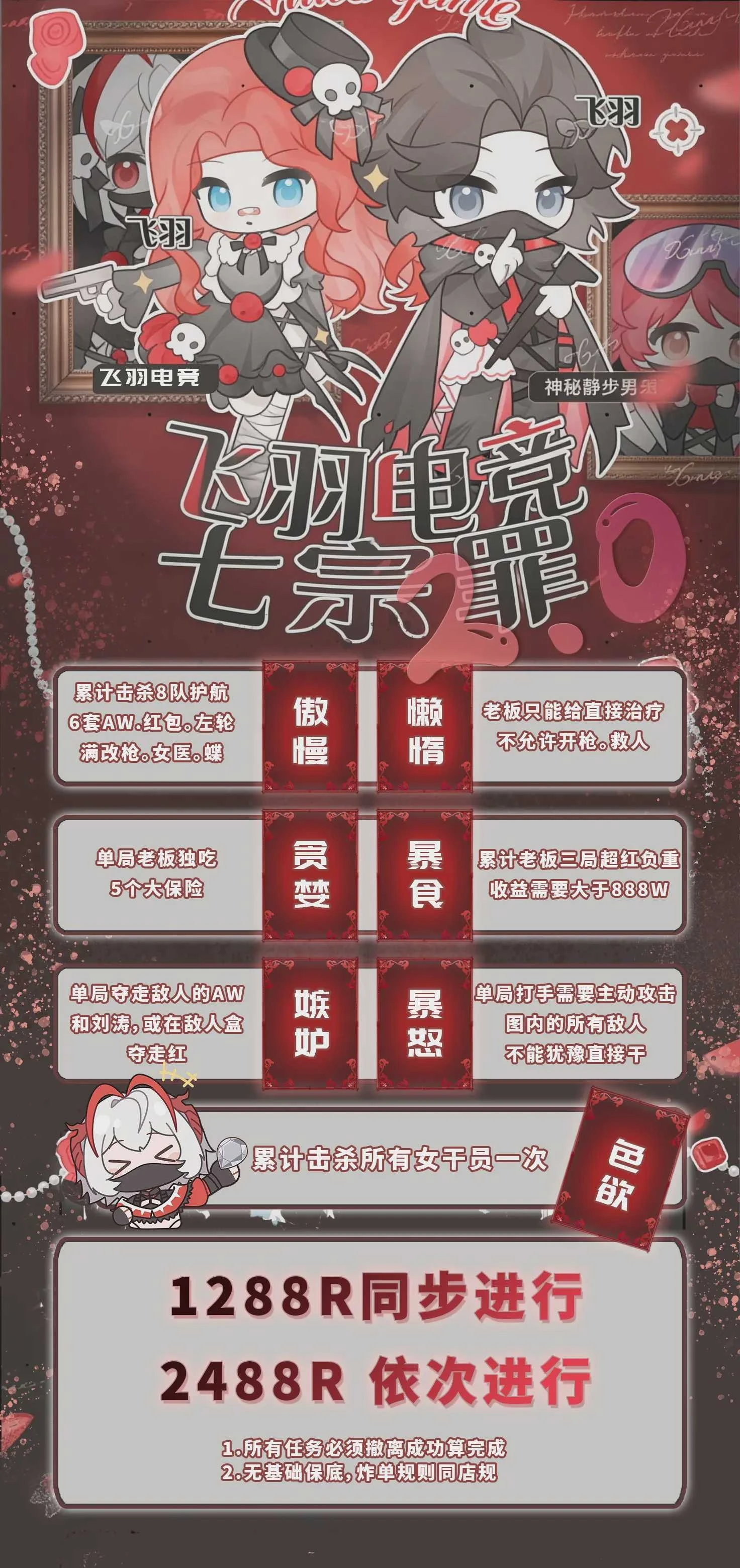 七宗罪2.0趣味单图片