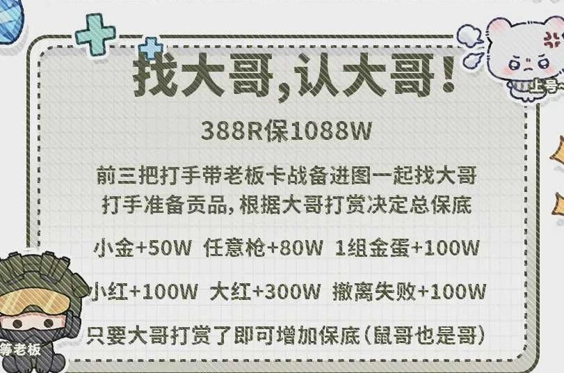 找大哥,认大哥趣味单图片
