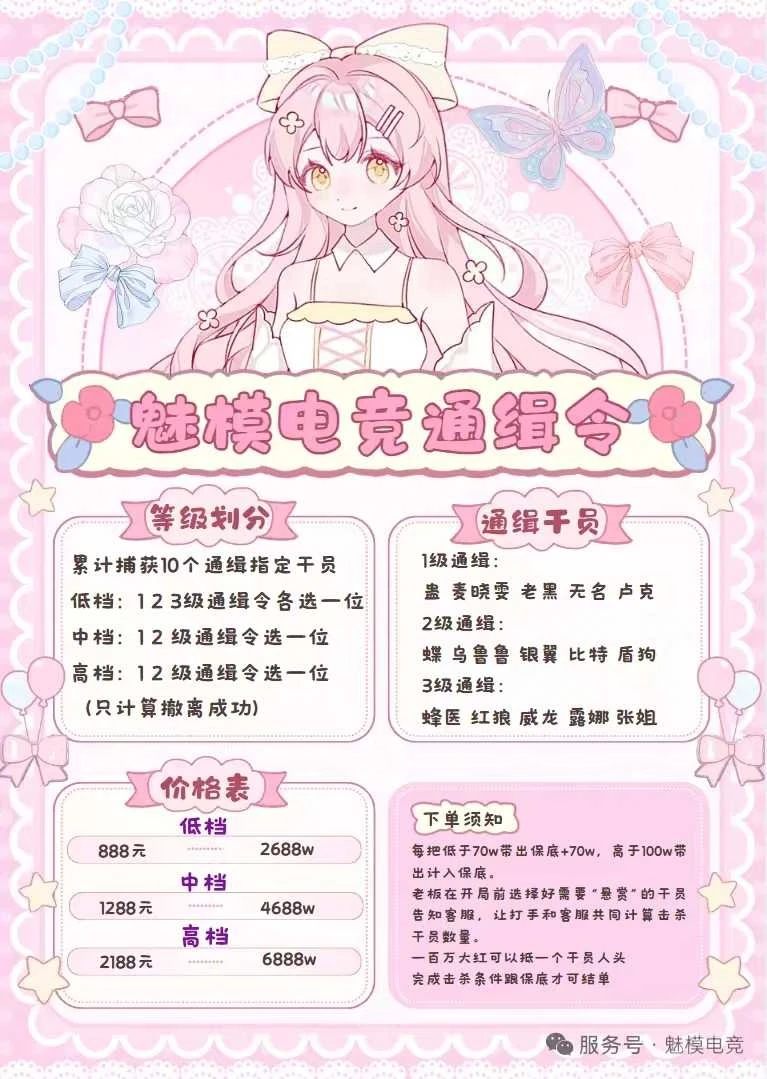 通缉令趣味单图片