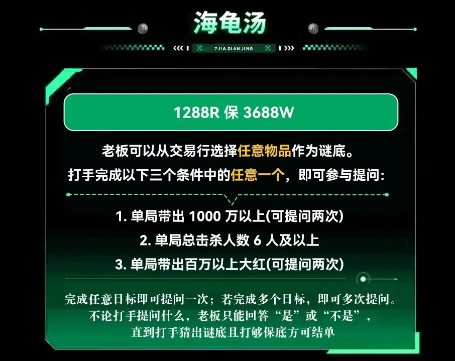 7JIA电竞海龟汤详情图片1