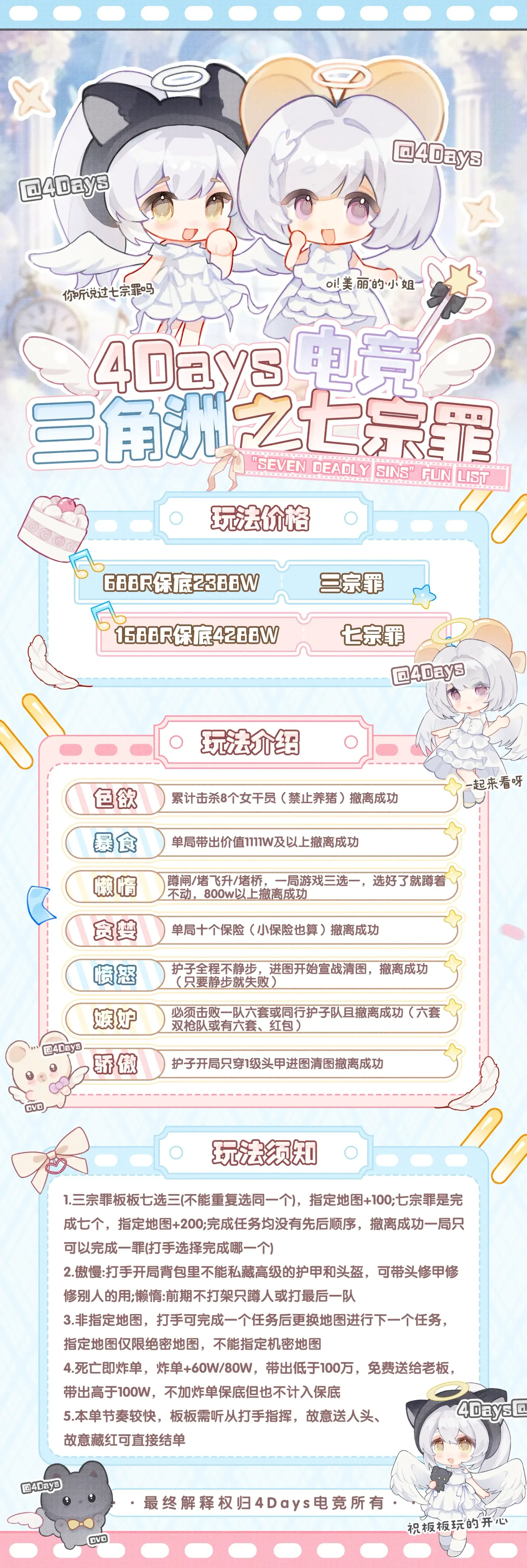 4Days电竞七宗罪详情图片1