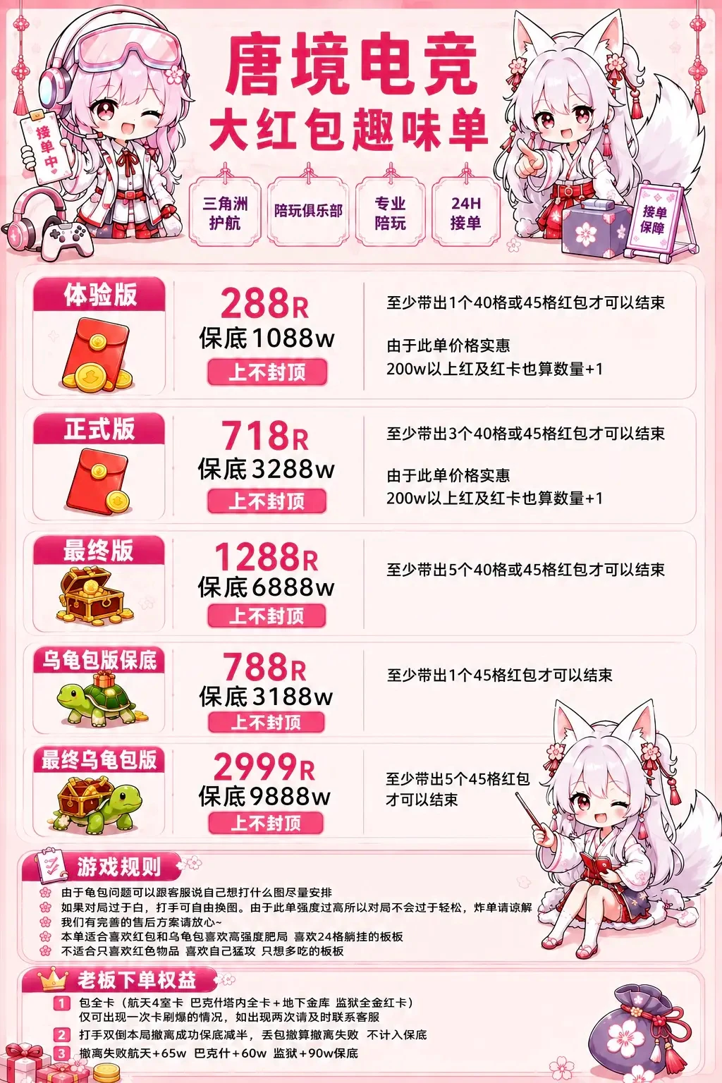 唐境电竞大红包趣味单详情图片1