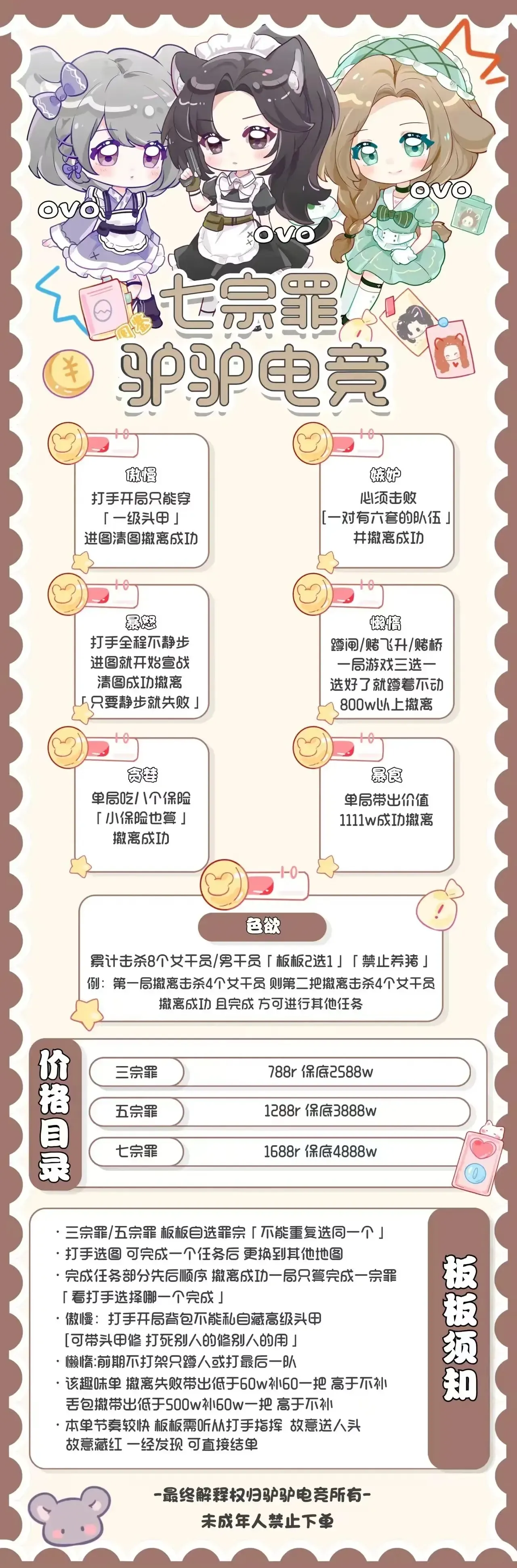 驴驴电竞七宗罪详情图片1