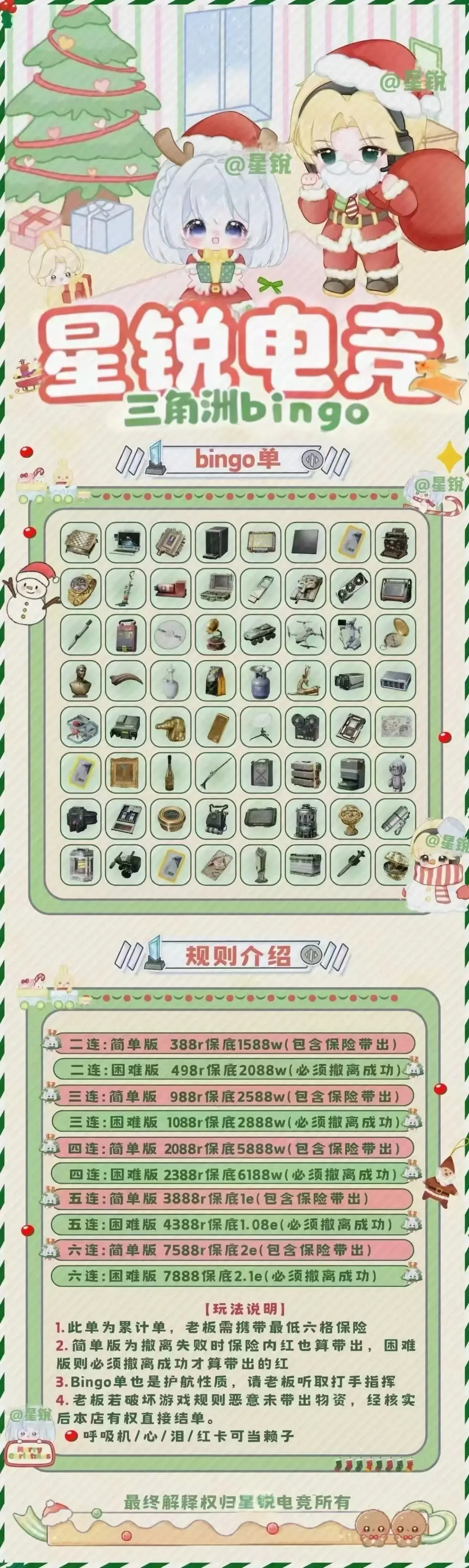 星锐电竞bingo单详情图片1