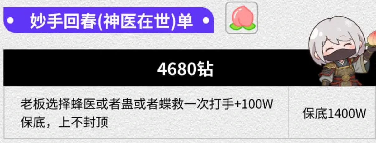 东东电竞妙手回春(神医在世)单详情图片1