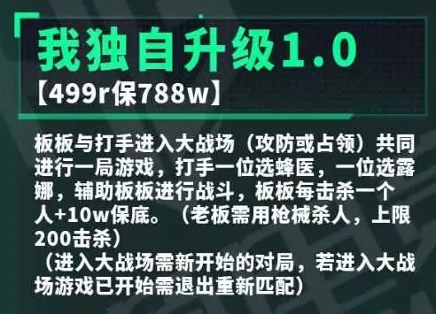 HG起源电竞我独自升级详情图片1