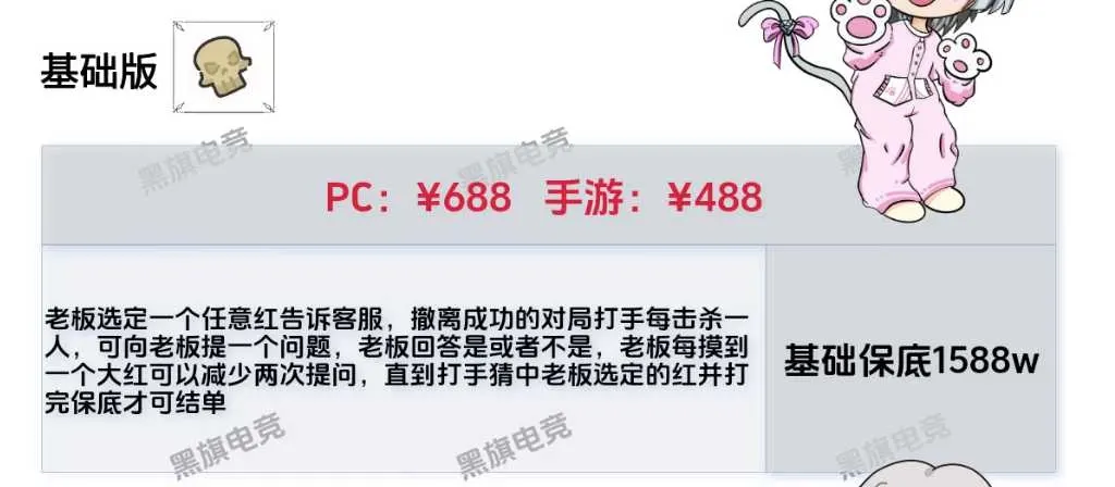 黑旗电竞海龟汤基础版详情图片1