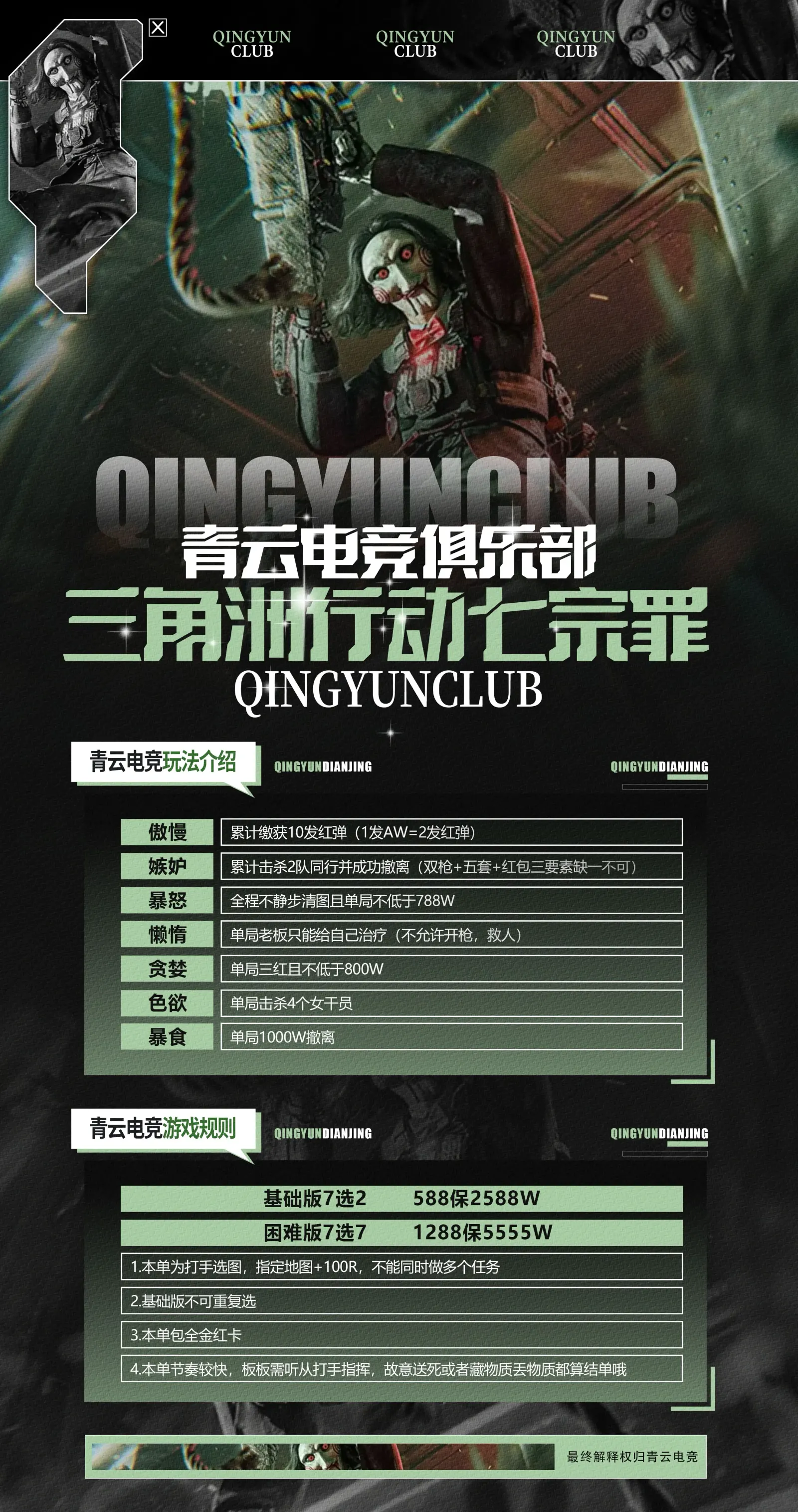 青云电竞七宗罪详情图片1